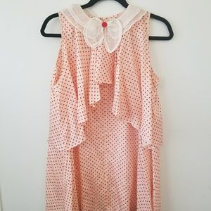 To Be Adored Floaty Silk Dress